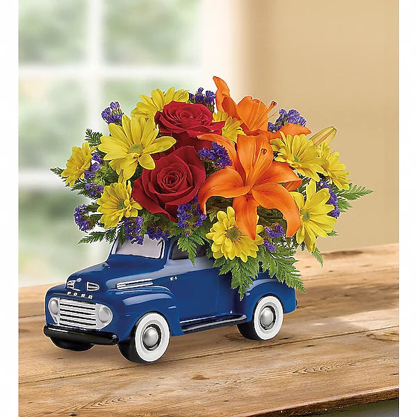 Vintage Ford Pickup Bouquet by Teleflora