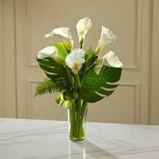 White Callas - by Top Florist