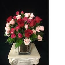 Top Florist's Love Medley Bouquet with Red Roses