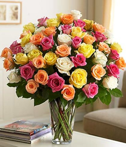 Dozen Mixed Roses