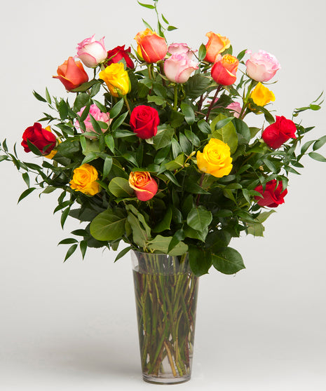 Dozen Mixed Roses