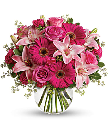 A Little Pink Me Up - by Top Florist