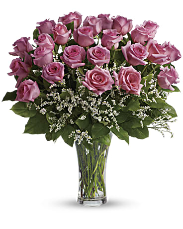 A Dozen Pink Roses