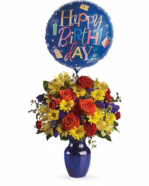 Fly Away Birthday Bouquet