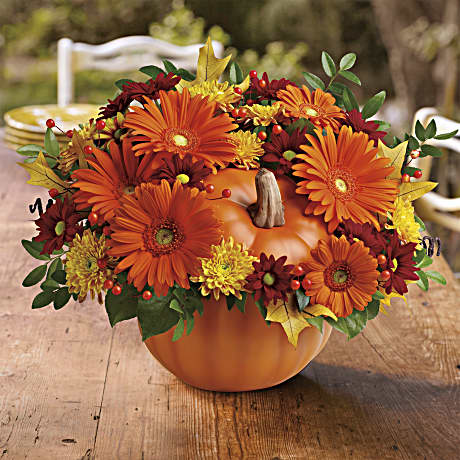 Teleflora's Country Pumpkin