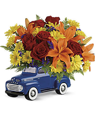 Vintage Ford Pickup Bouquet by Teleflora