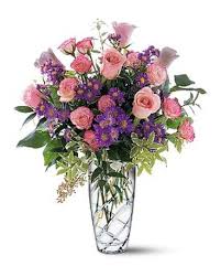 Pink Elegance Bouquet - by Top Florist