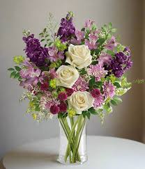 Lush Lavenders Bouquet - by Top Florist