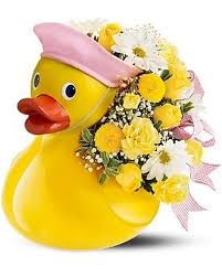 Telelfora's Sweet Little Ducky Bouquet